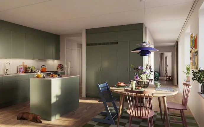Apartment, Bergsrådsvägen/Rusthållarvägen, Stockholm. Photo 1 of 7