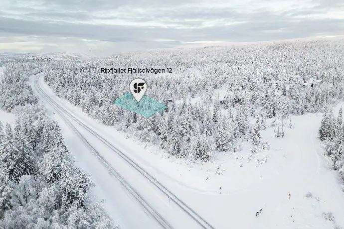 Tomt / mark, Ripfjället Fjällsolvägen 12, Härjedalen. Bild 1 av 16