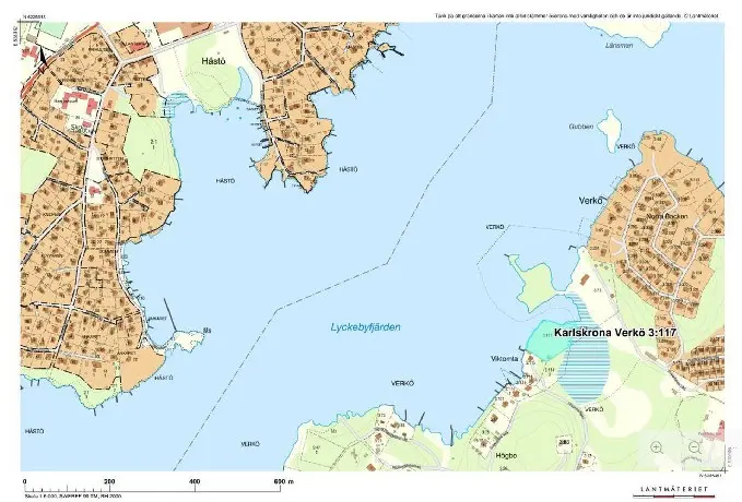Tomt / mark, Viktomtavägen 13, Karlskrona. Bild 1 av 20