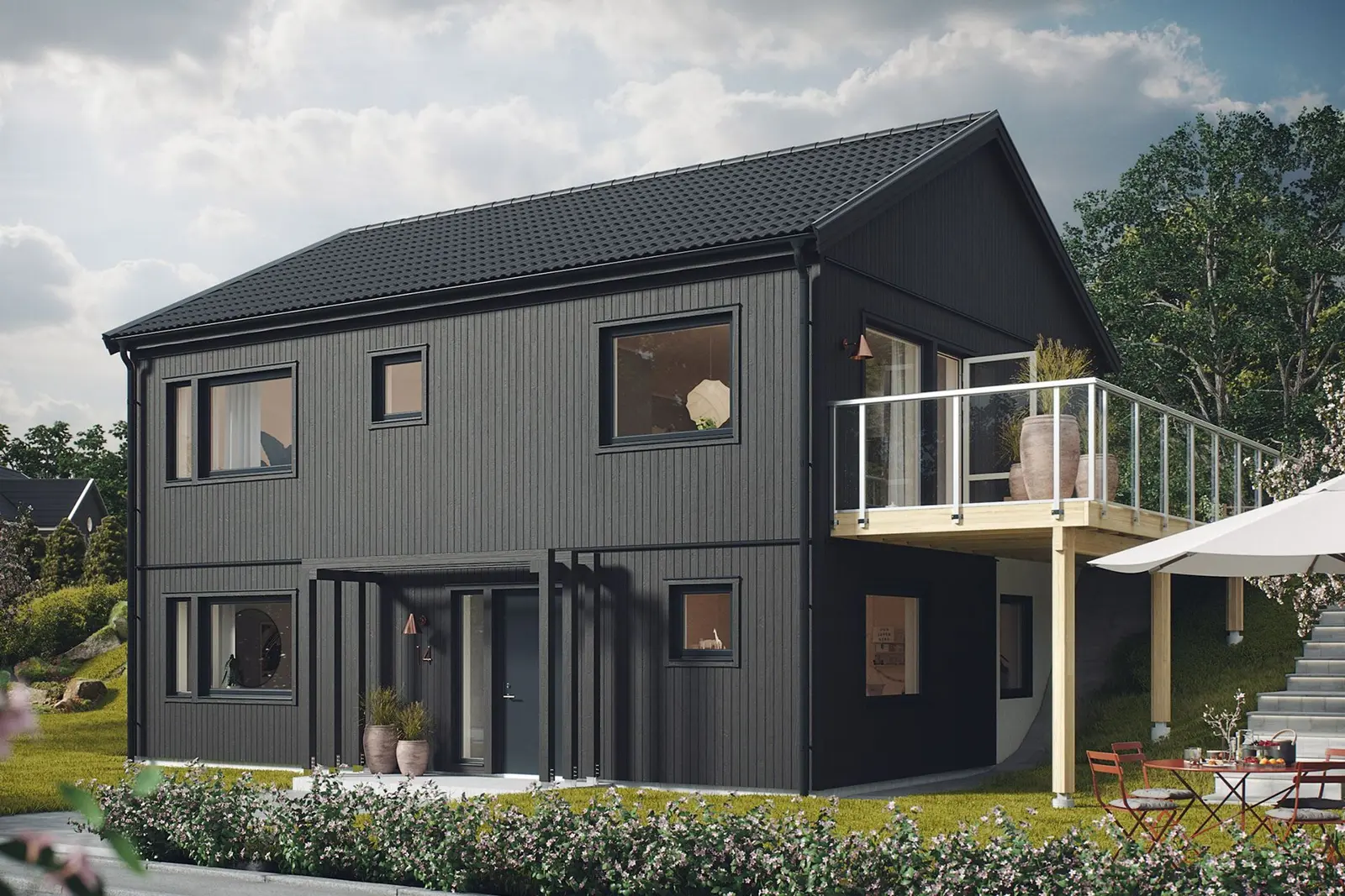 Tomt / mark, Lunnabergsvägen 17, Vallda. Bild 1 av 14