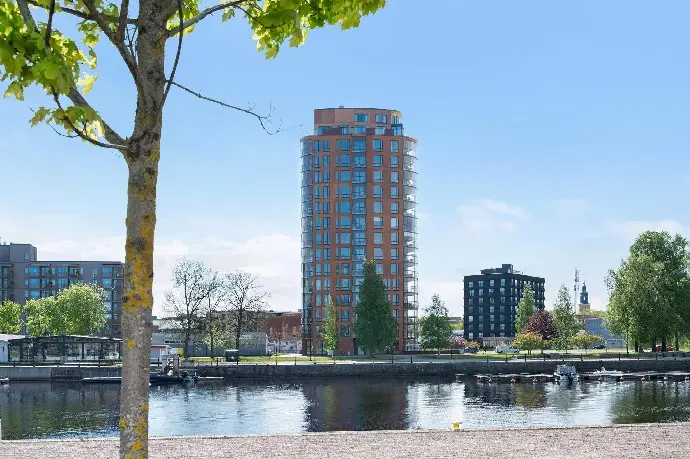 Lägenhet, Södra Skeppsbron 24, Gävle. Bild 1 av 39