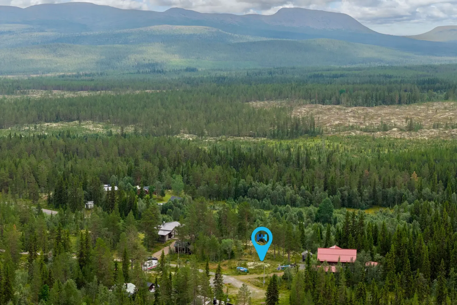 Tomt / mark, Landet Furuvägen 5, Lofsdalen. Bild 1 av 10