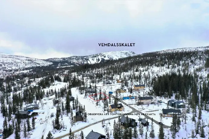 Tomt / mark, Vemdalsskalet Myrbärsstigen 22, Vemdalen. Bild 1 av 12