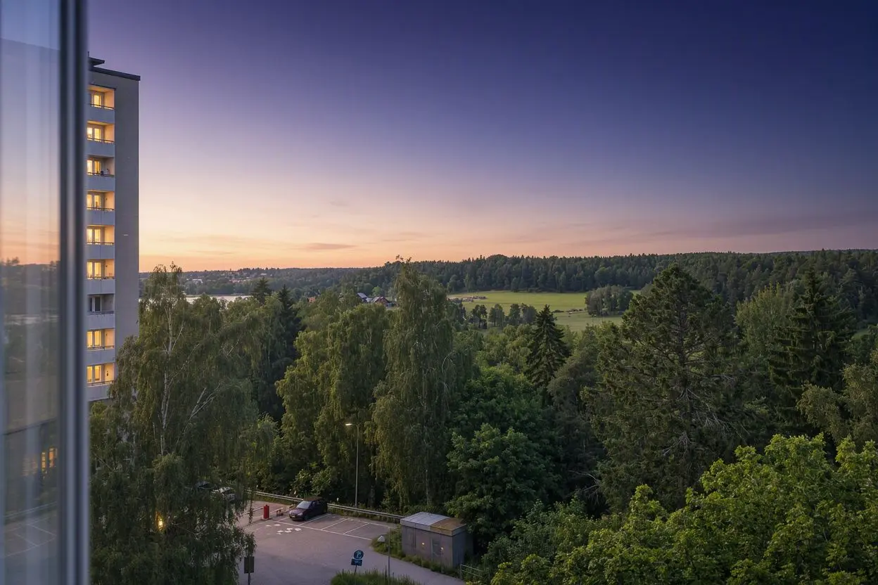 Lägenhet, Radarvägen 23, Täby. Bild 1 av 32