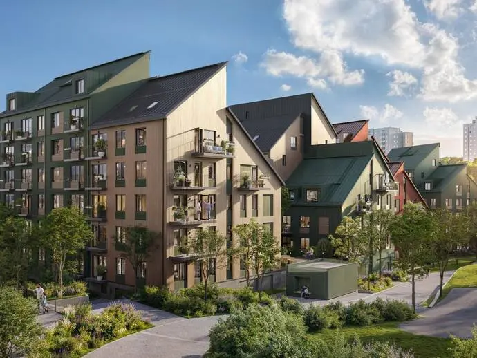 Lägenhet, Värmdövägen 121. Bild 1 av 10