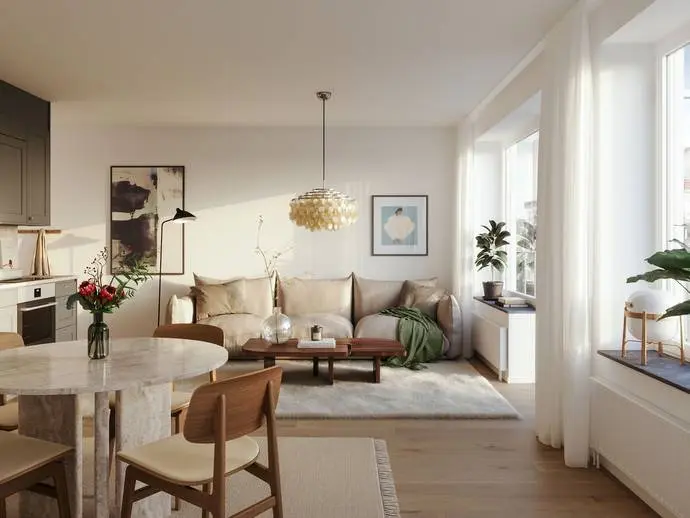 Lägenhet, Fältspatsgatan 7. Bild 1 av 10