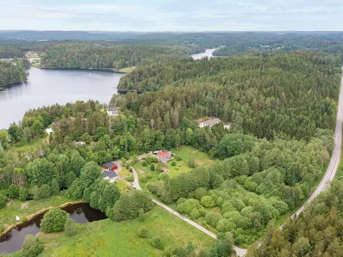 Tomt / mark, Norra Djupedalavägen 4. Bild 1 av 12
