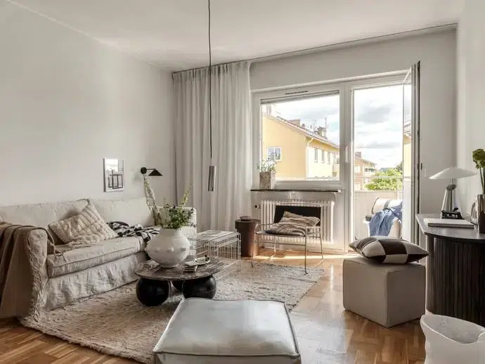 Apartment, 3 rooms, 59 m²