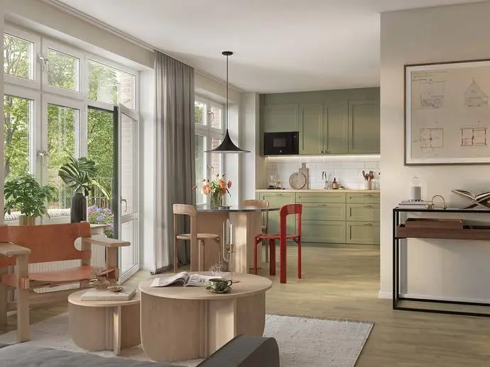Lägenhet, Fyrisvallsgatan 2D. Bild 1 av 11