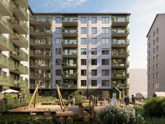 Lägenhet, Ångkvarnsgatan 5. Bild 1 av 10