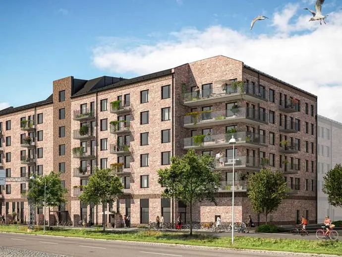 Lägenhet, Industrigatan 14. Bild 1 av 19