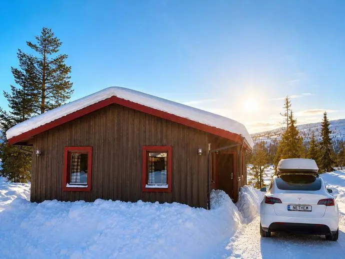 Fritidshus, Storfjällsbyn. V24, 50. H5H. SÄLEN. Bild 1 av 20