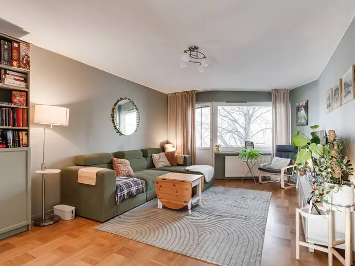 Lägenhet, Kyrkvärdsvägen 17. Bild 1 av 20