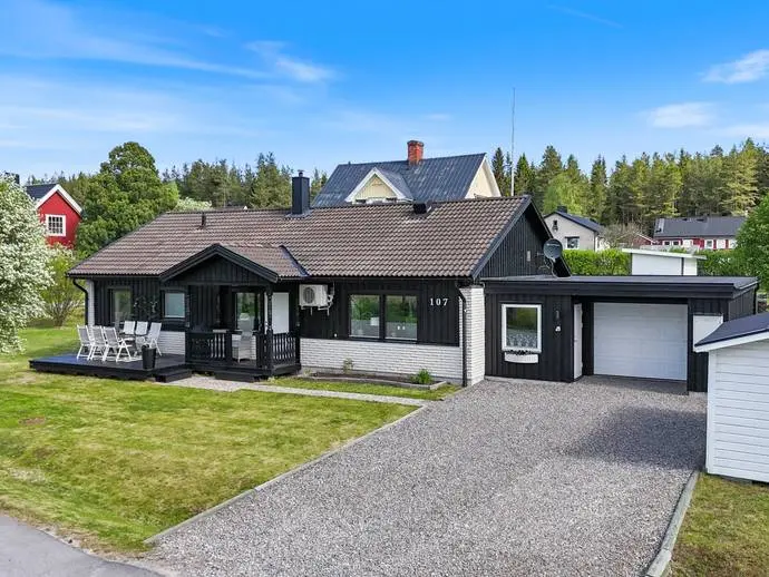 Villa, Munksundsvägen 107, Piteå. Bild 1 av 20