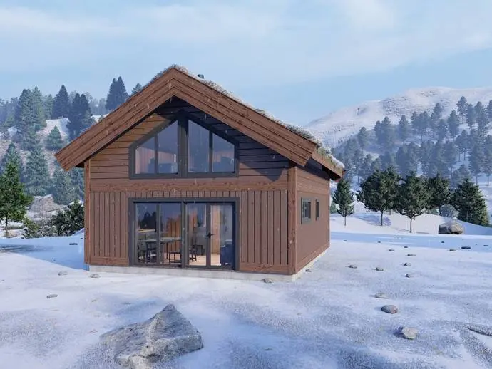 Holiday home, Kari Schöls väg 7 med husmodell Klimpfjäll. Photo 1 of 17