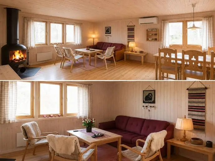 Fritidshus, Brf. Fjällbyn Torpvägen 8. Vecka 12, 30 & 40. Hus 35A, Funäsfjällen.. Bild 1 av 20