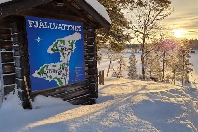 Fritidshus, Brf. Fjällvattnet. Vecka 11. Hus 3.. Bild 1 av 20