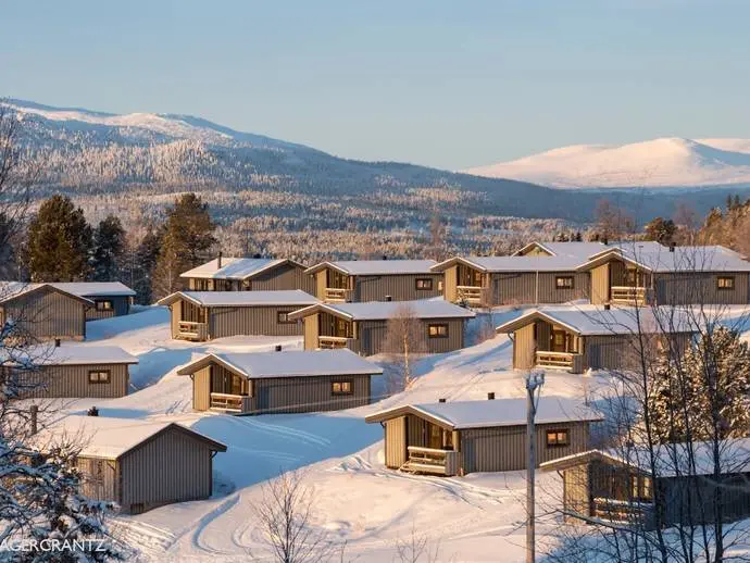 Fritidshus, Brf.Fjällbyn Torpvägen 8. Vecka 19, Hus 10A. Bild 1 av 20
