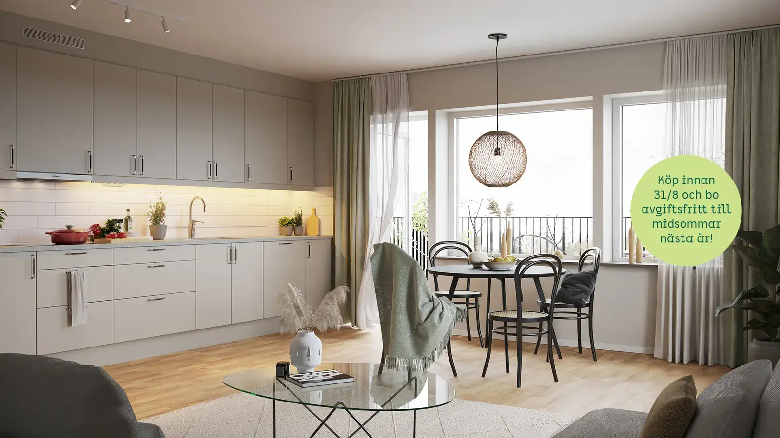 Apartment, Trombonvägen 15, Falkenberg. Photo 1 of 17