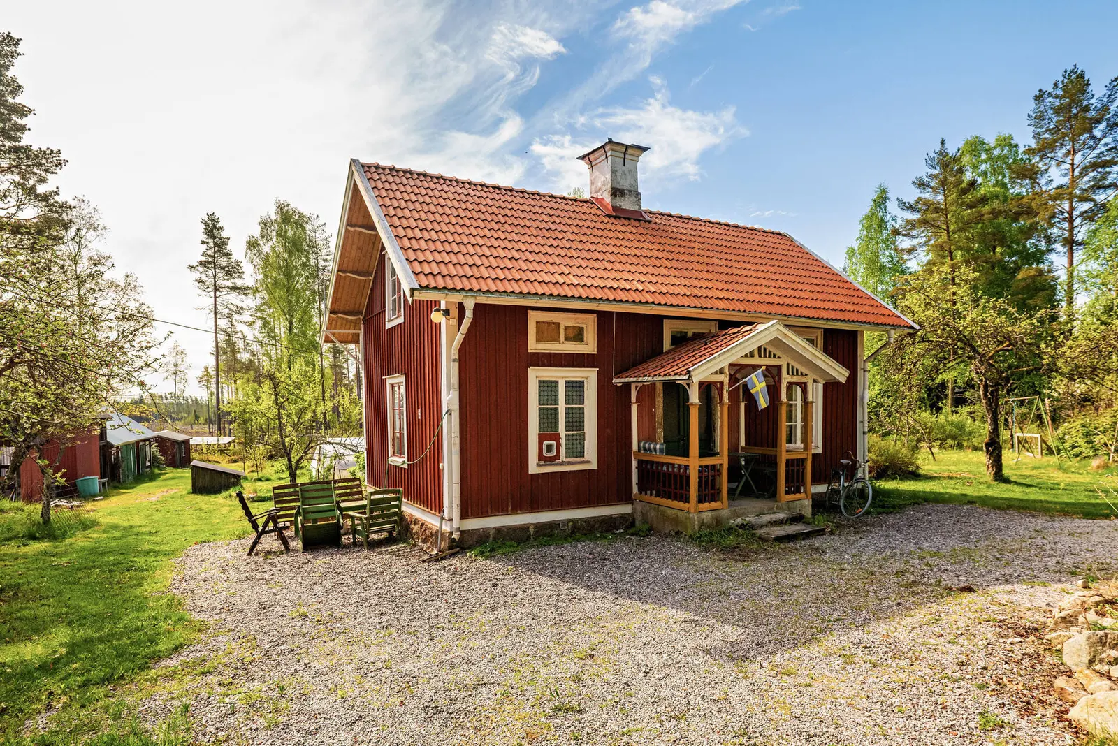 Gård, Farbrorstorp Klocktäppan 1, Fjugesta. Bild 1 av 40