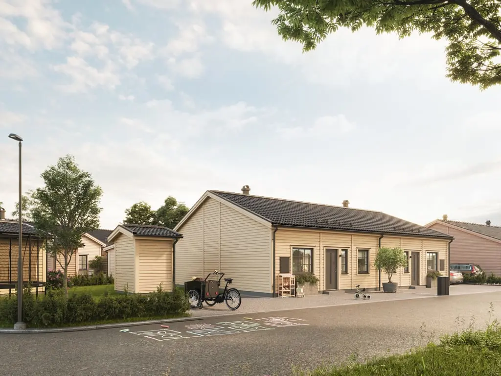 Par-/radhus, BRF Torplyckan lgh 13 & 15, Karlskrona. Bild 1 av 9