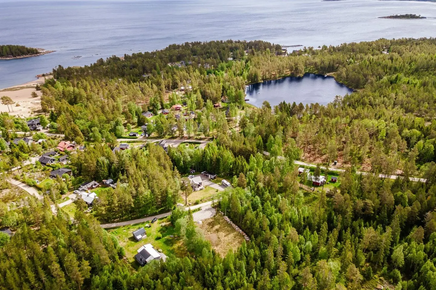 Tomt / mark, Domänvägen 7, Hudiksvall. Bild 1 av 9