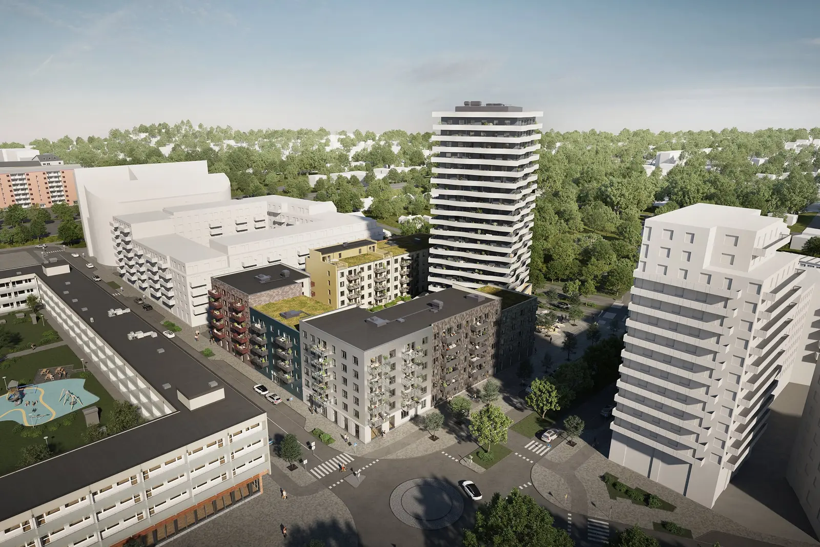 Lägenhet, Västra Mässgränd 8, Sollentuna. Bild 1 av 7