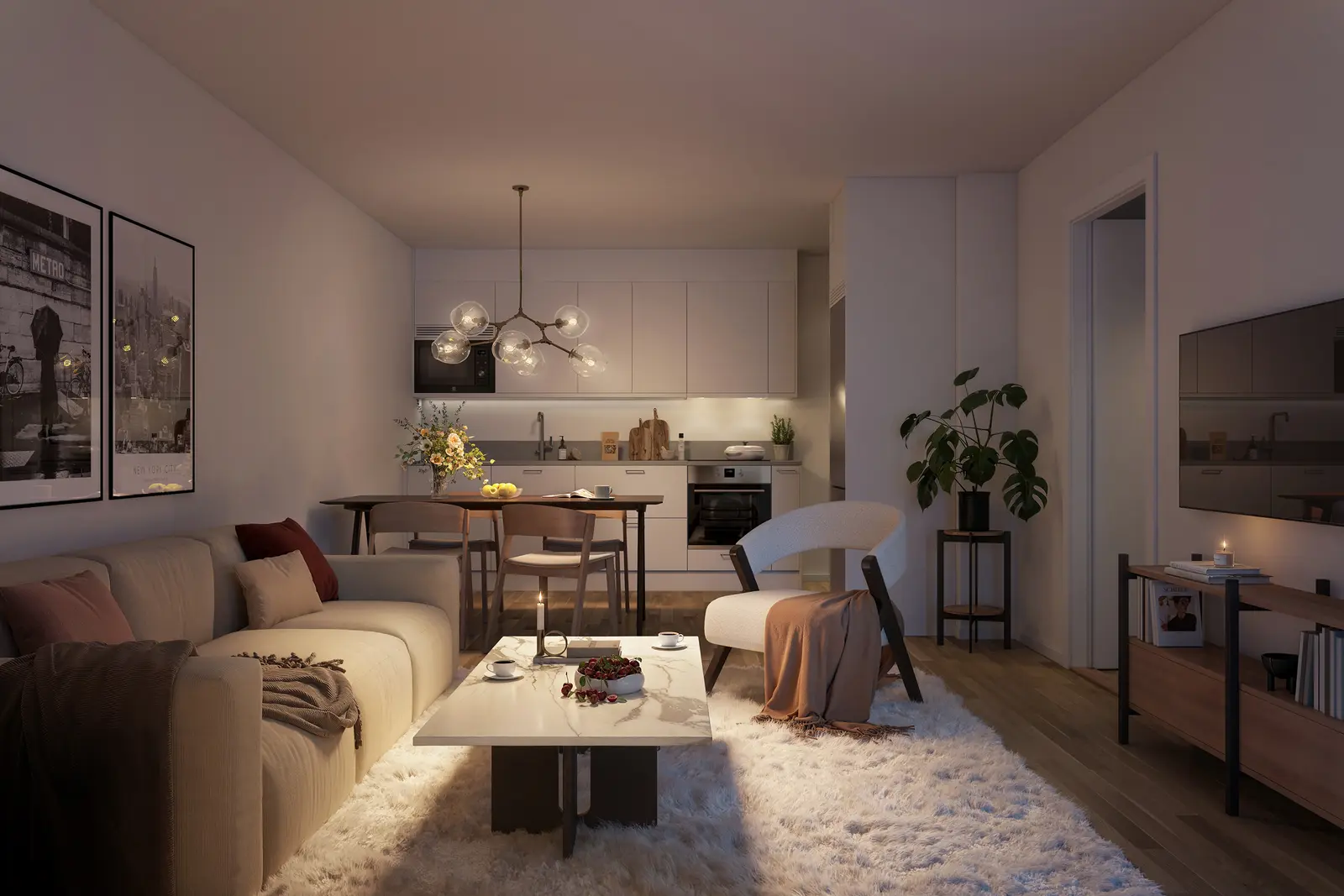 Lägenhet, Enspännarvägen 1A, Nacka. Bild 1 av 9