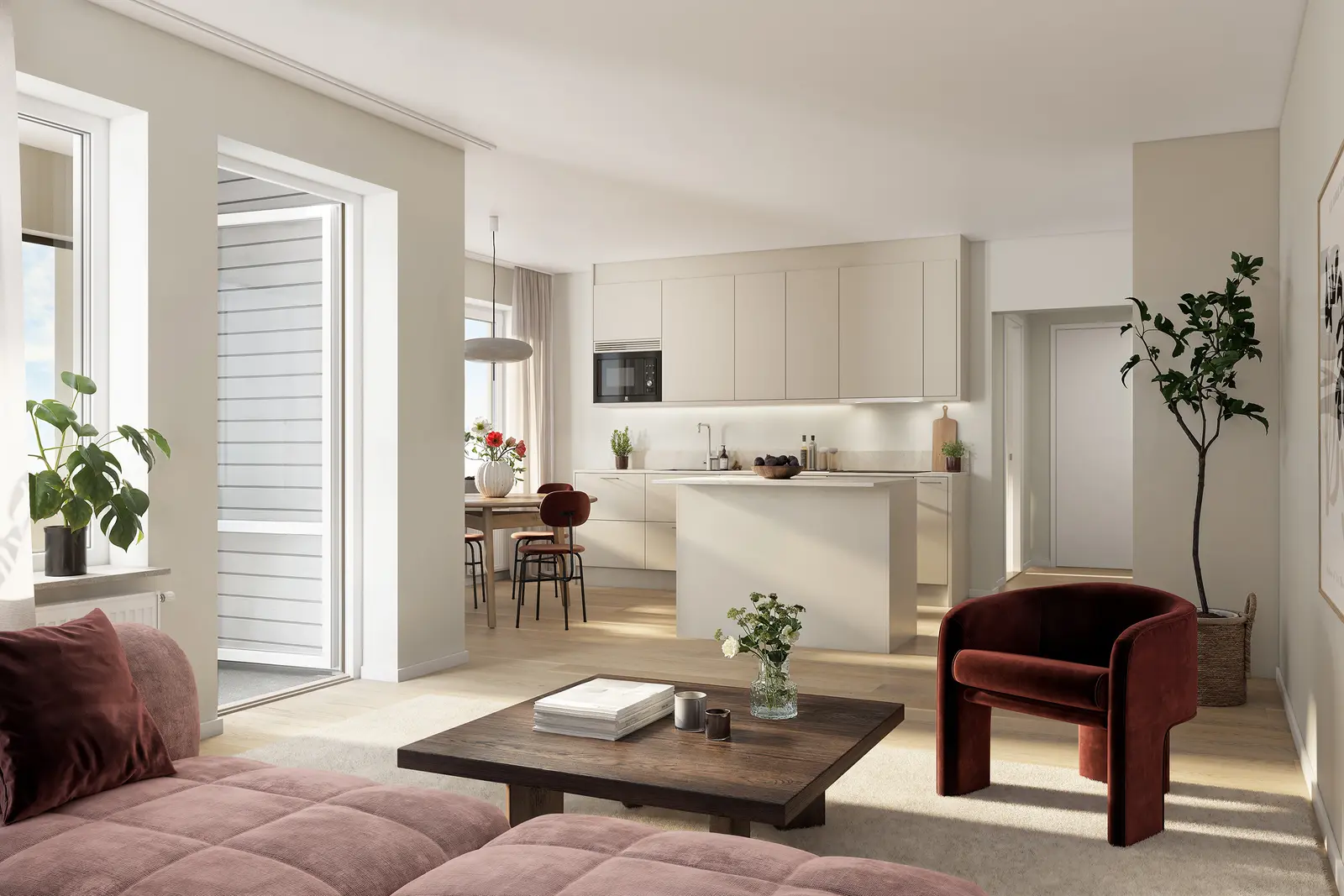 Apartment, Hägerstens Allé, Stockholms. Photo 1 of 10