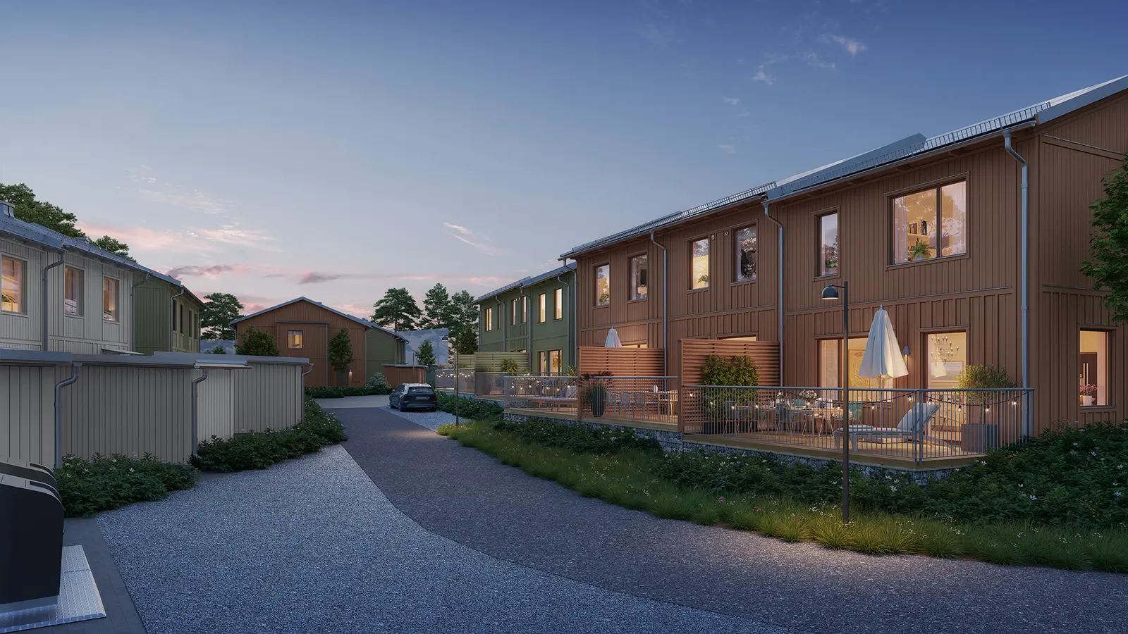 Par-/radhus, Grustagsvägen, 435 33 Mölnlycke, Sweden, Wendelstrand. Bild 1 av 9
