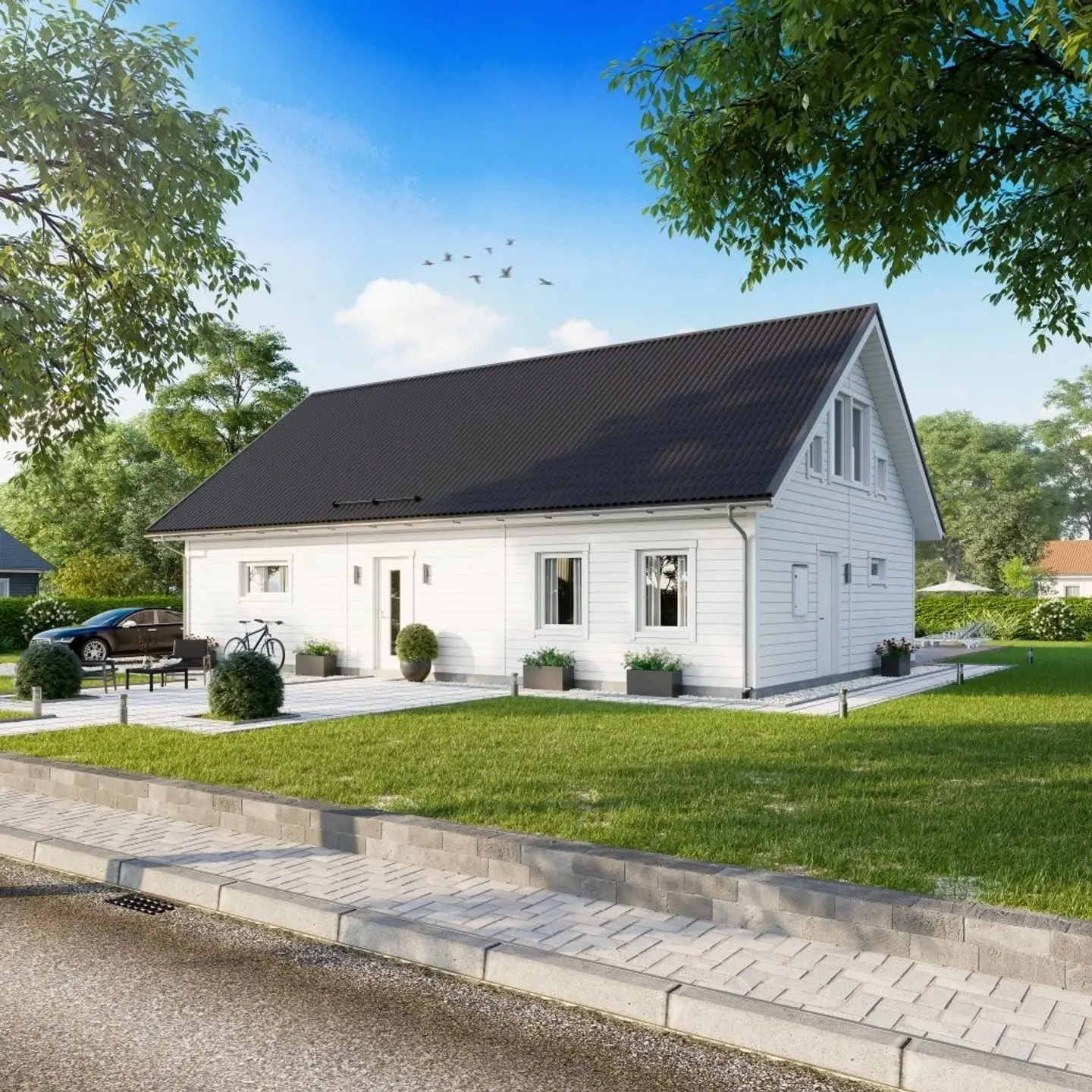 Bild 1 av 11 på Hybergsvägen 2C