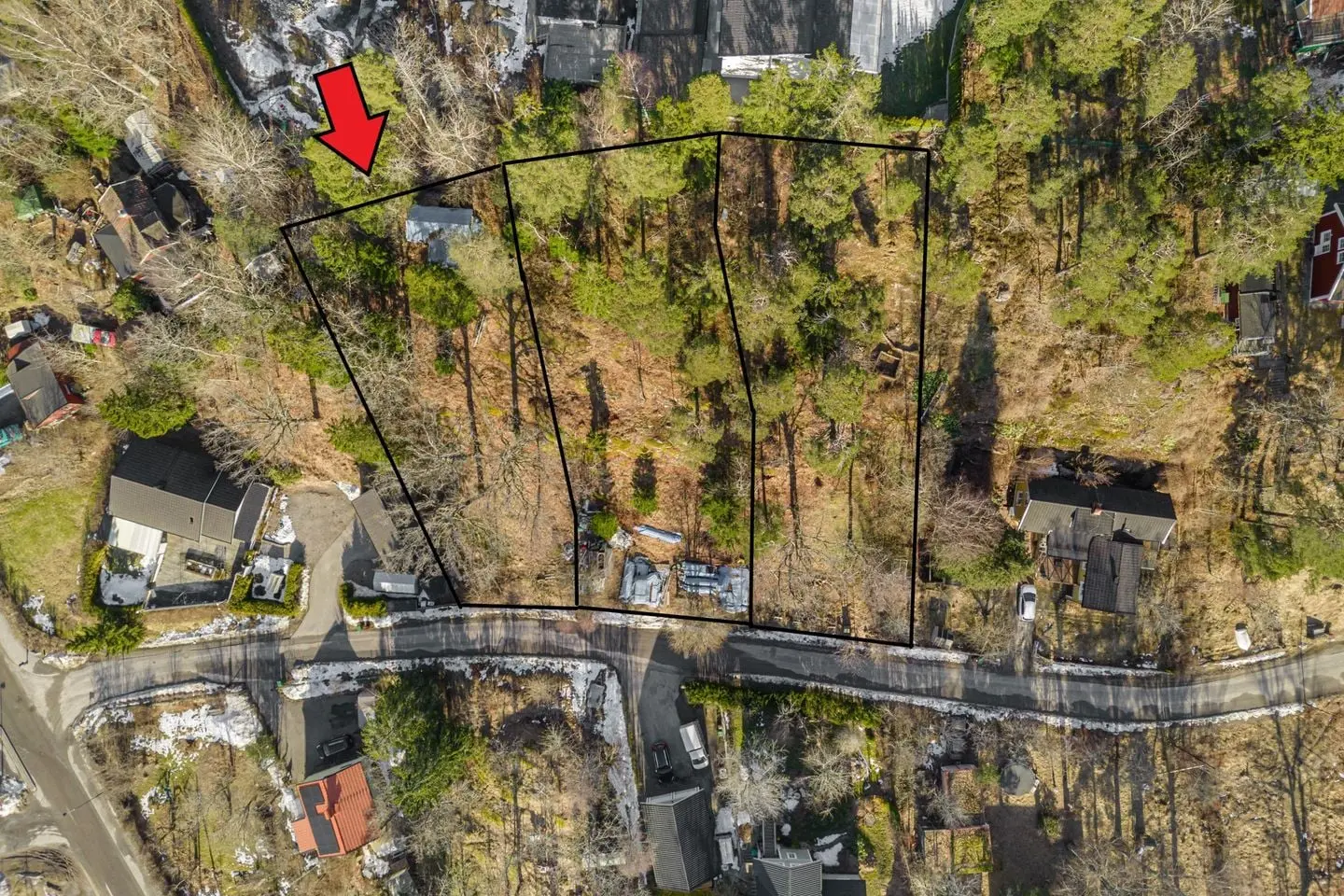 Land / plot, Platåvägen 3, Huddinge. Photo 1 of 24
