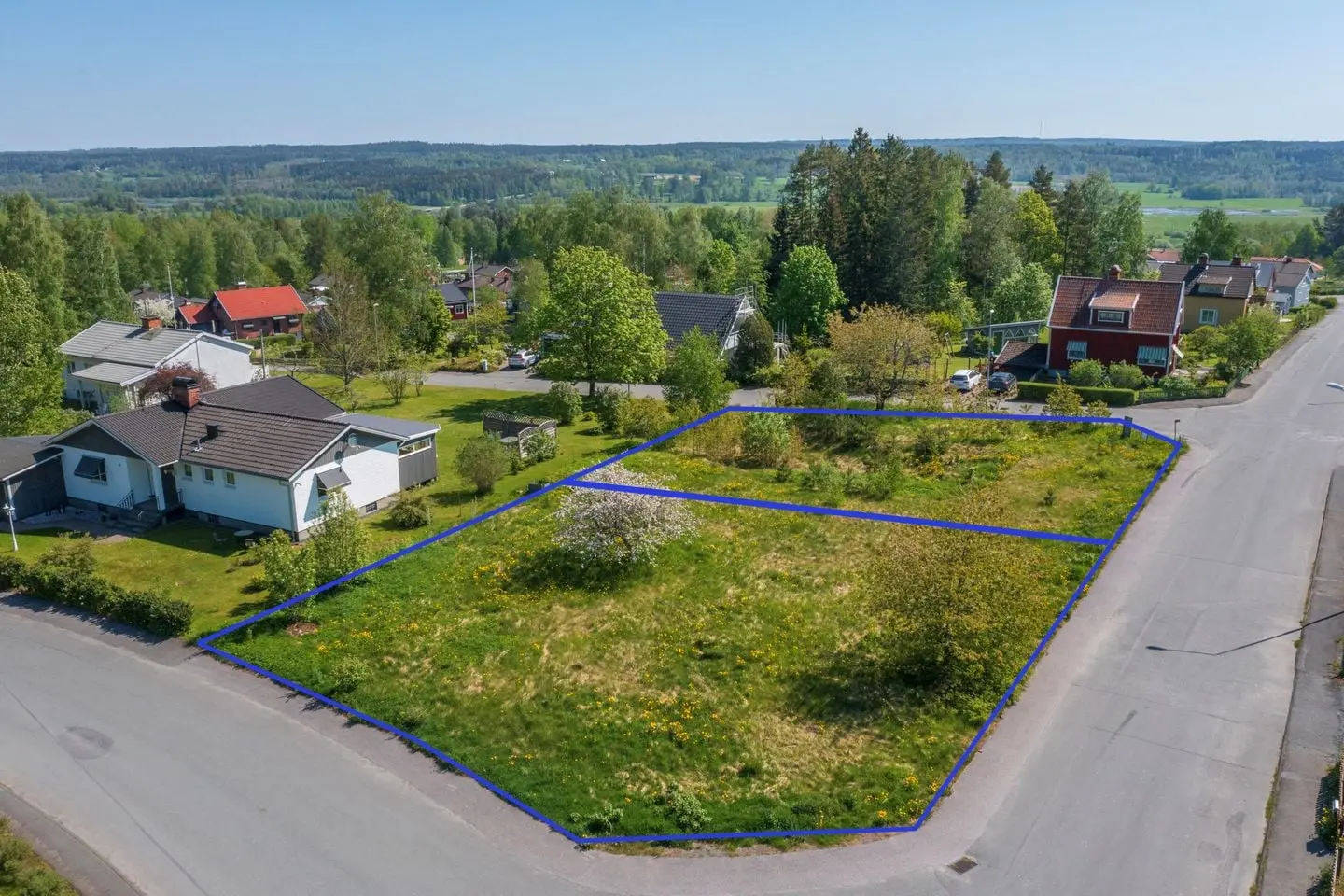 Tomt / mark, Målqvist väg 10 & 12, Aneby. Bild 1 av 7