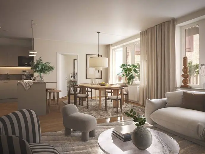 Apartment, Celsiusgatan 5B. Photo 1 of 12