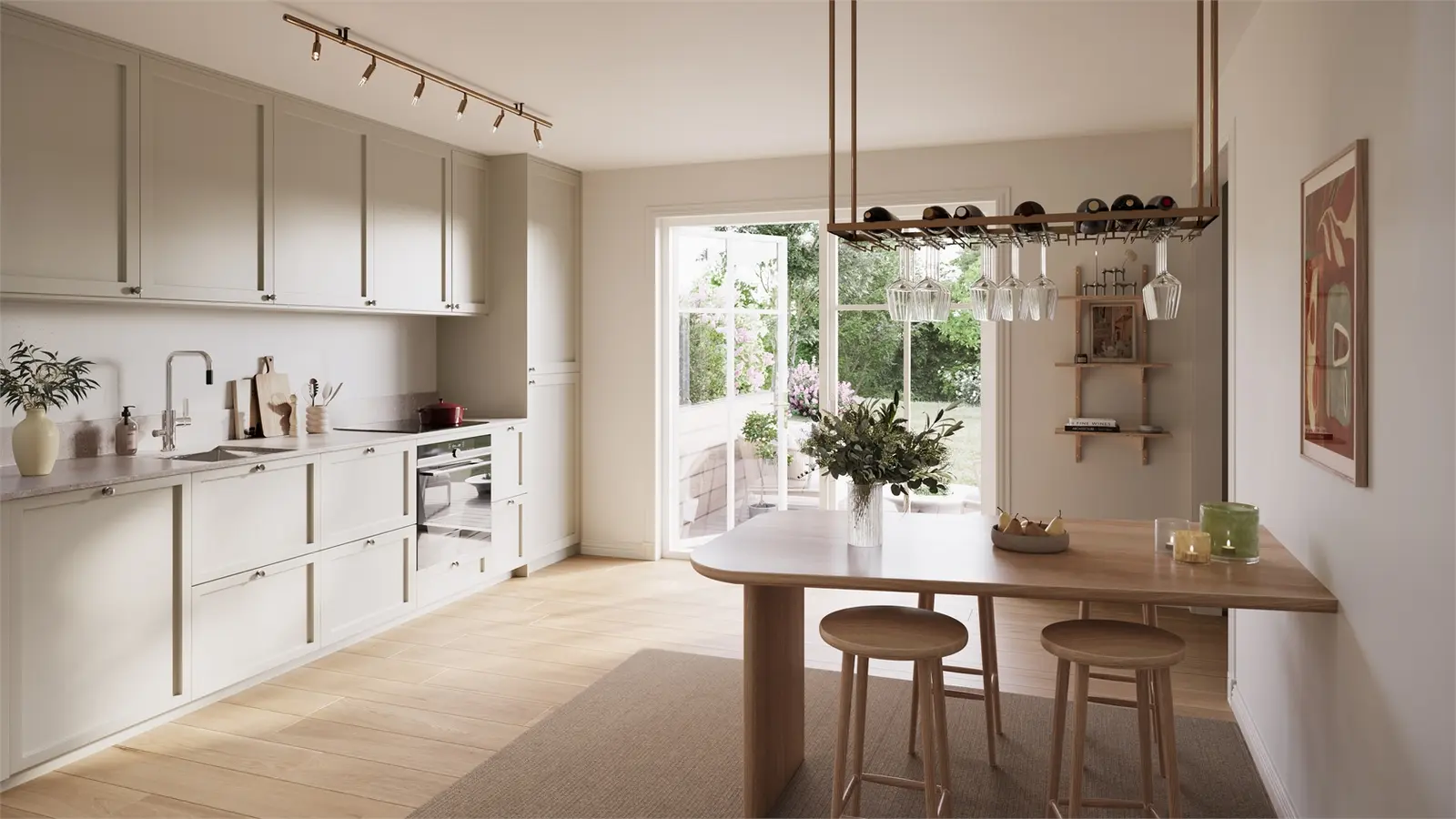 Lägenhet, Hasselvägen 15 & Baggensvägen 27, 28B-C. Bild 1 av 3