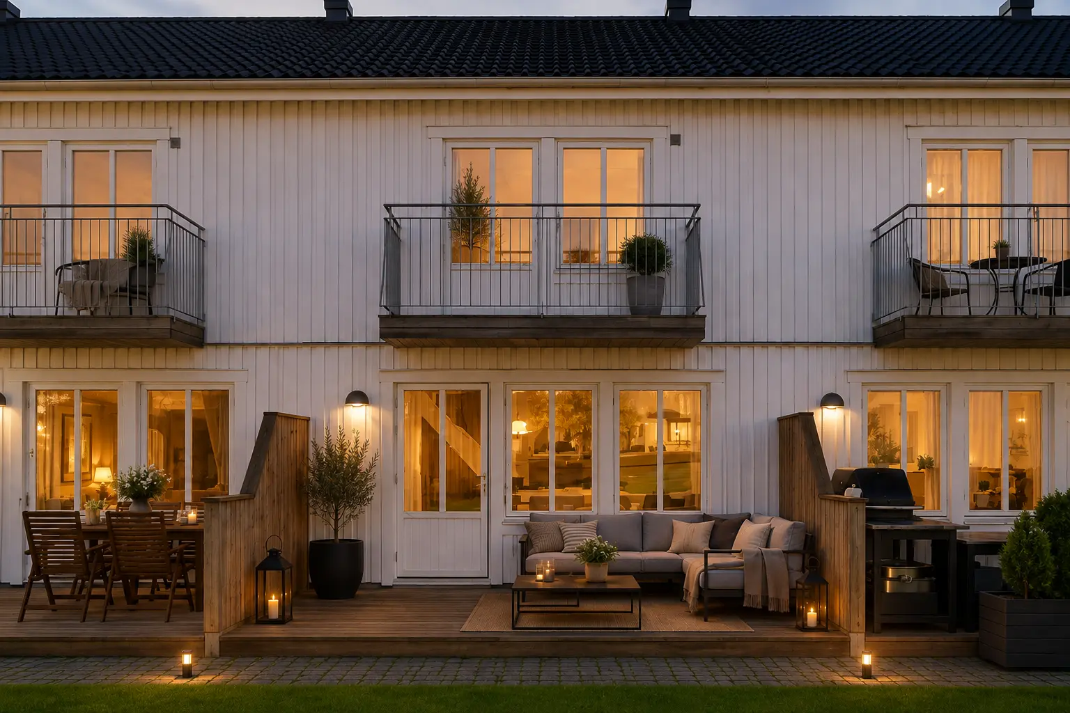 Semi-detached/terraced, Norra Belltorpsvägen 4C, Örebro. Photo 1 of 27