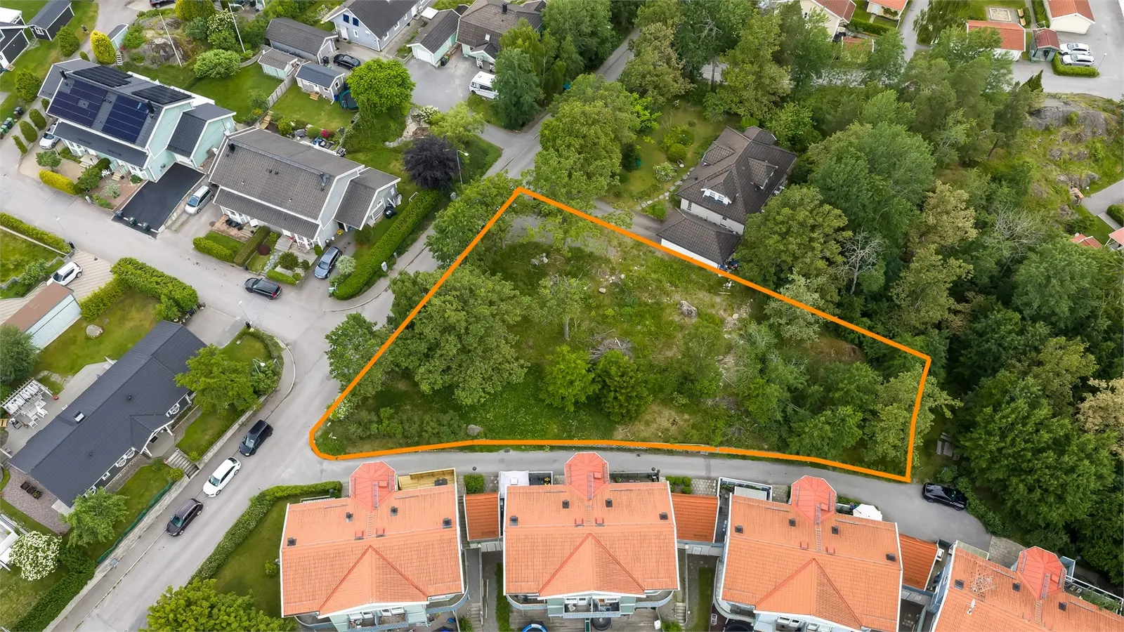 Tomt / mark, Myrängsvägen 153. Bild 1 av 10