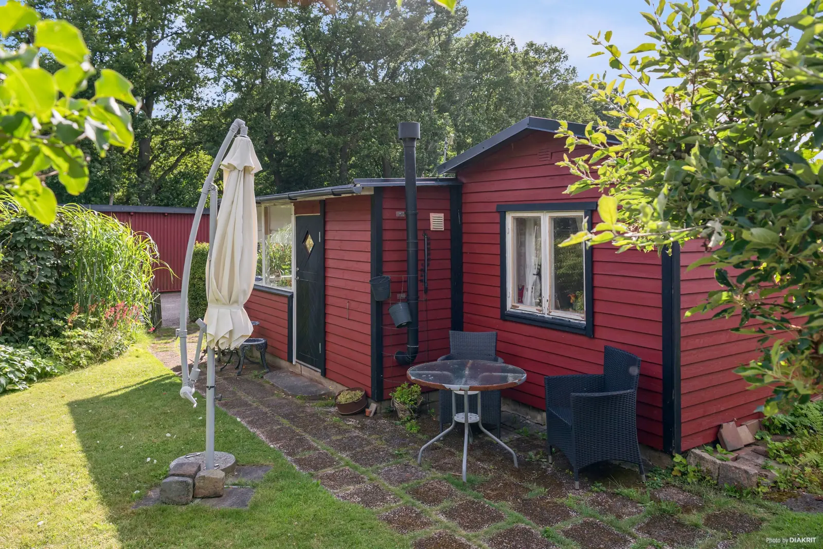 Fritidshus, Lassemansvägen, Ättekulla Sommarstad - koloni nr 71, Helsingborg. Bild 1 av 14