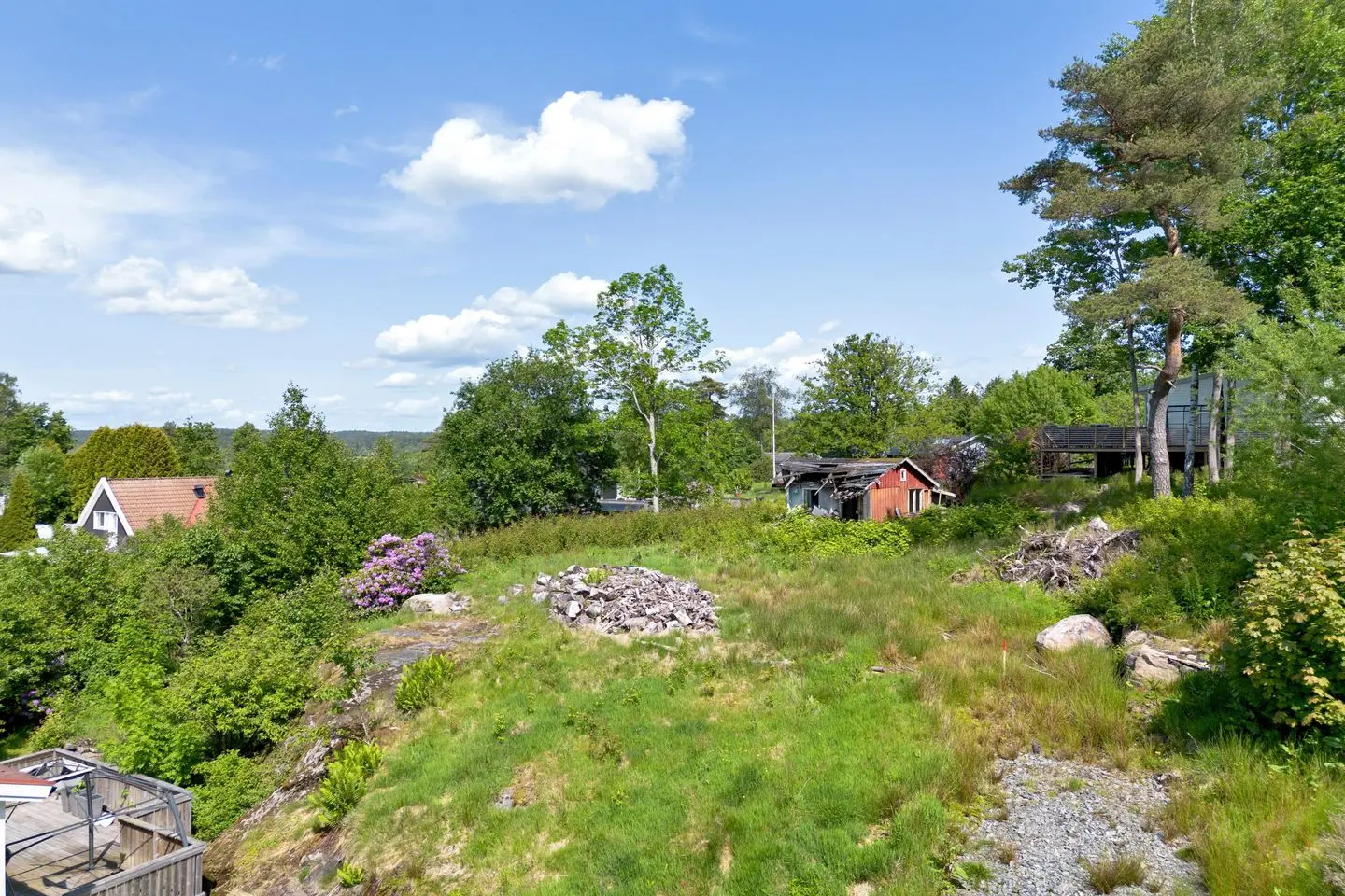 Tomt / mark, Stenaredsvägen 18B, Göteborg. Bild 1 av 6