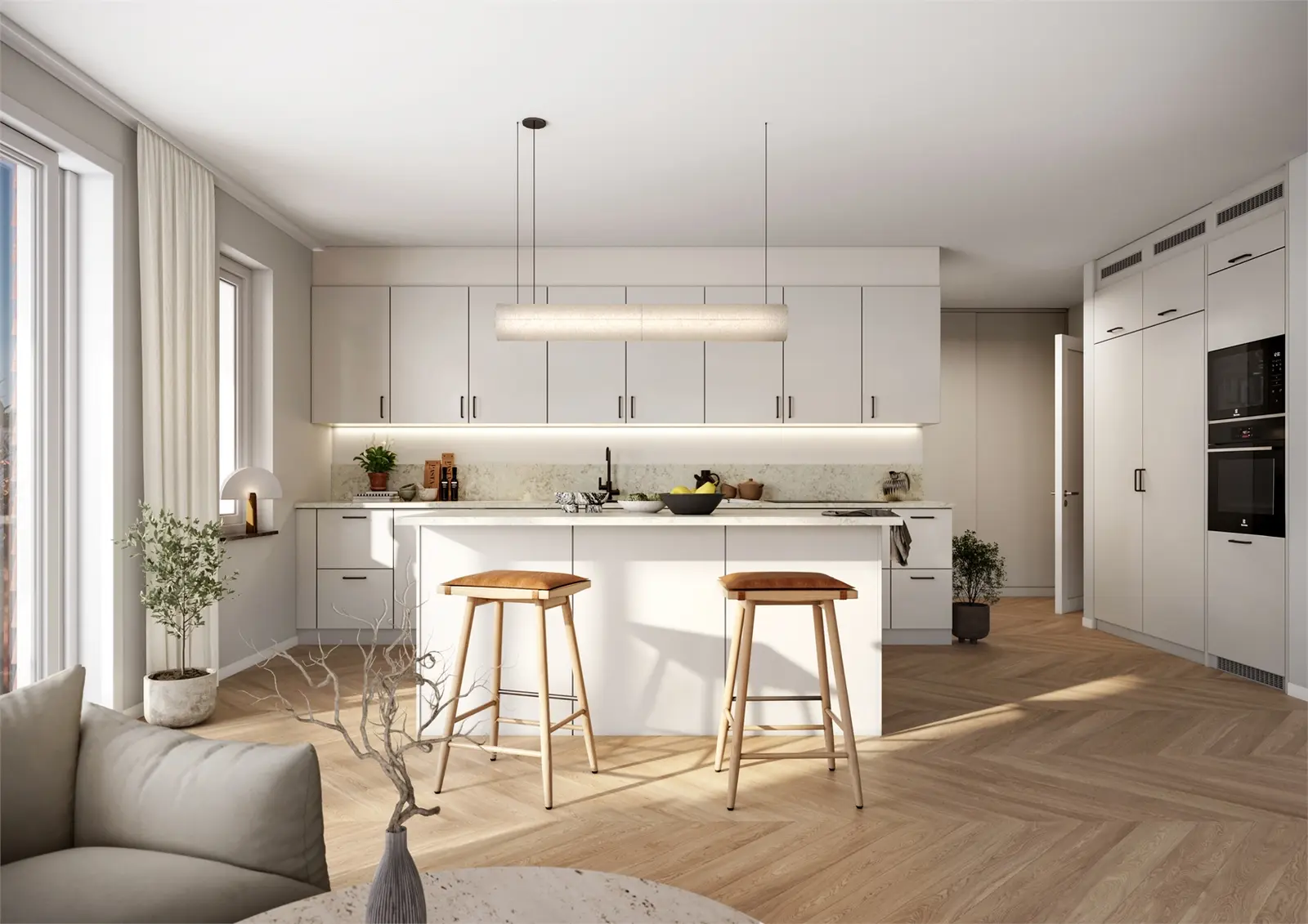 Lägenhet, Saltsjöbadsvägen 20. Bild 1 av 5