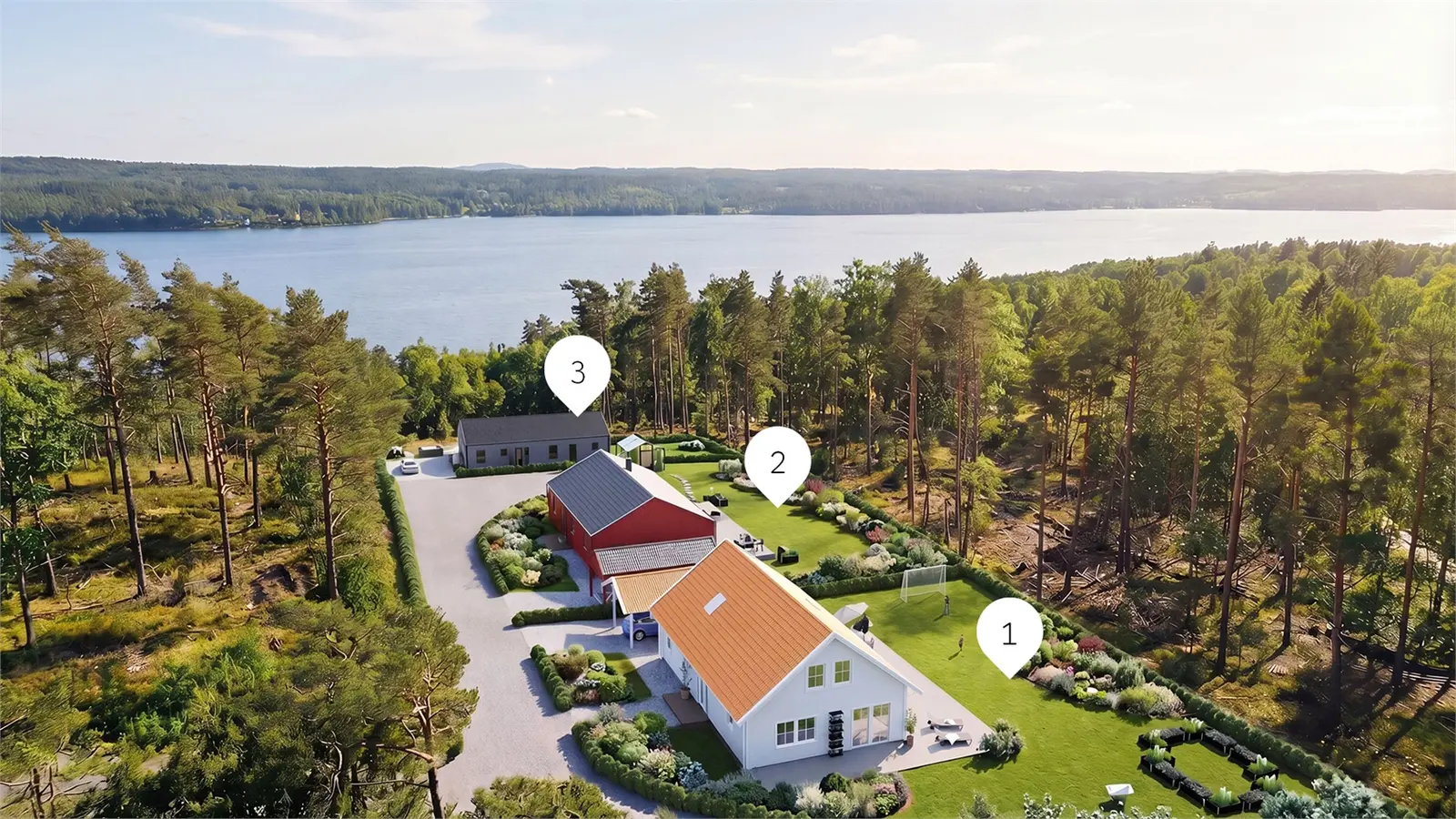 Tomt / mark, Ramhulta Klevekärr: Tomt nr 3. Bild 1 av 4