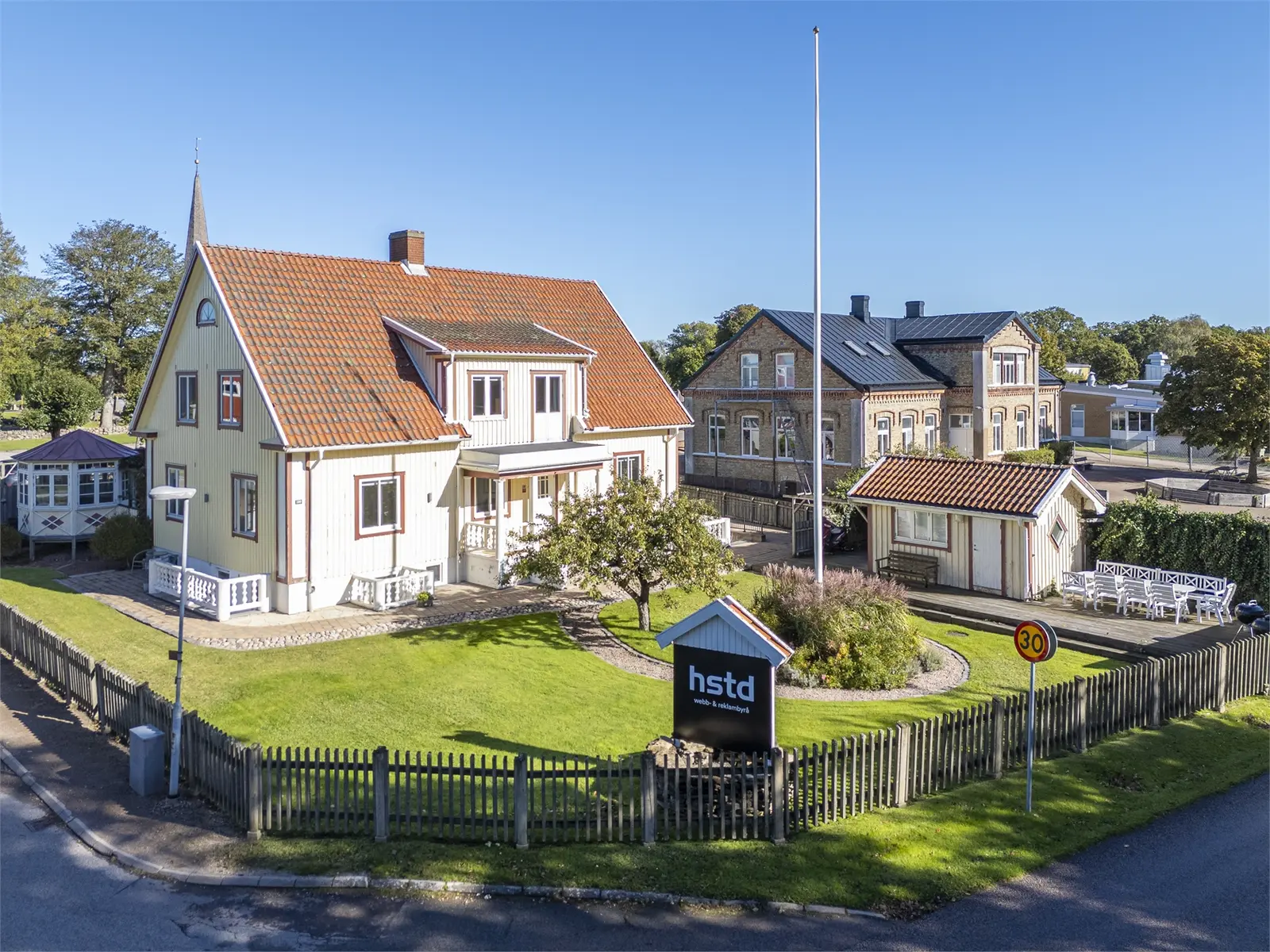 Villa, Gamla Tylösandsvägen 100, Halmstad. Bild 1 av 5
