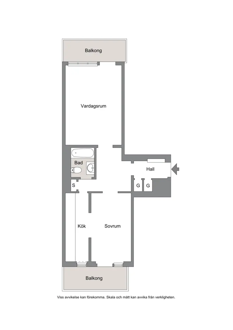 Apartment, Wargentinsgatan 5 E. Photo 1 of 5