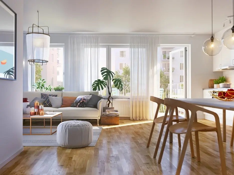 Lägenhet, Hjulstavägen. Bild 1 av 5