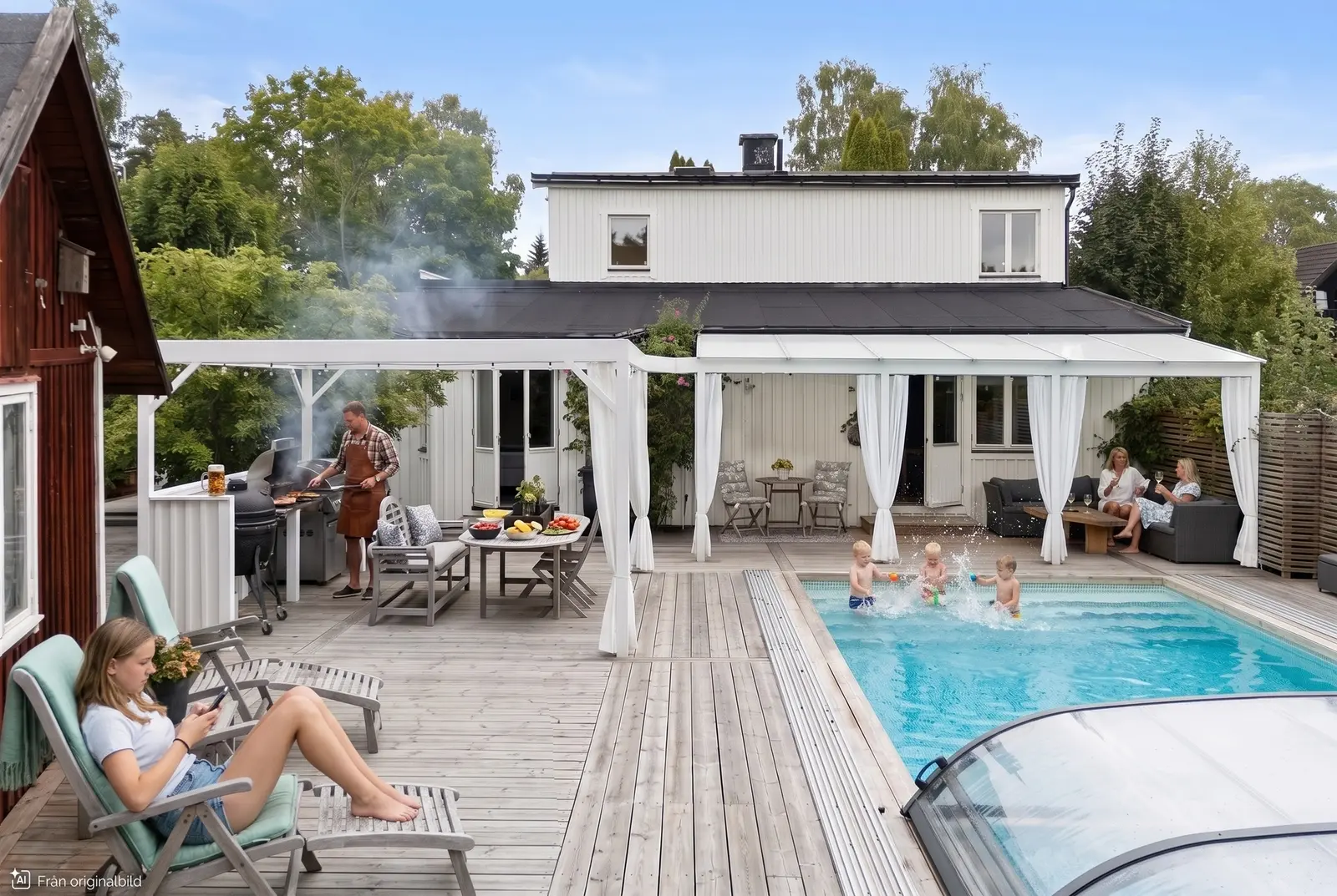 Villa, Valevägen 4, Täby. Bild 1 av 3