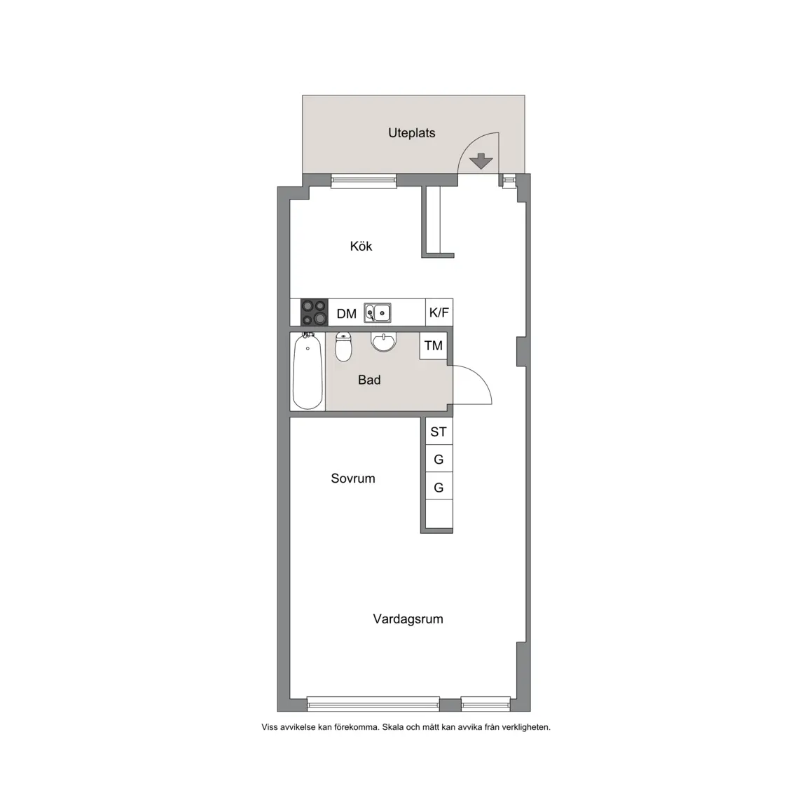 Apartment, Bergsrådsvägen 8. Photo 1 of 5
