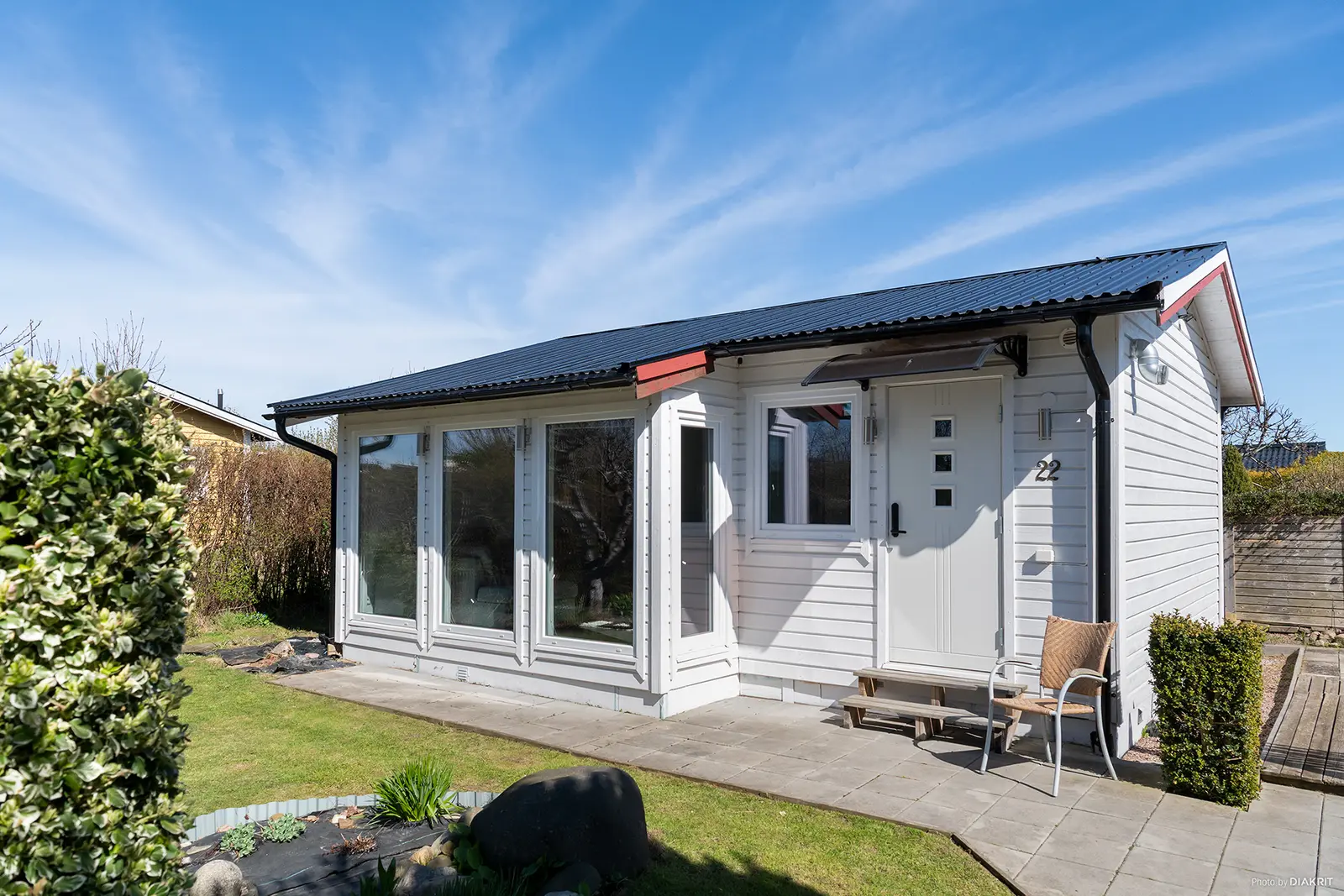 Fritidshus, Lundsbäckskoloni Stuga 22, Lavendelgången 22, Helsingborg. Bild 1 av 20