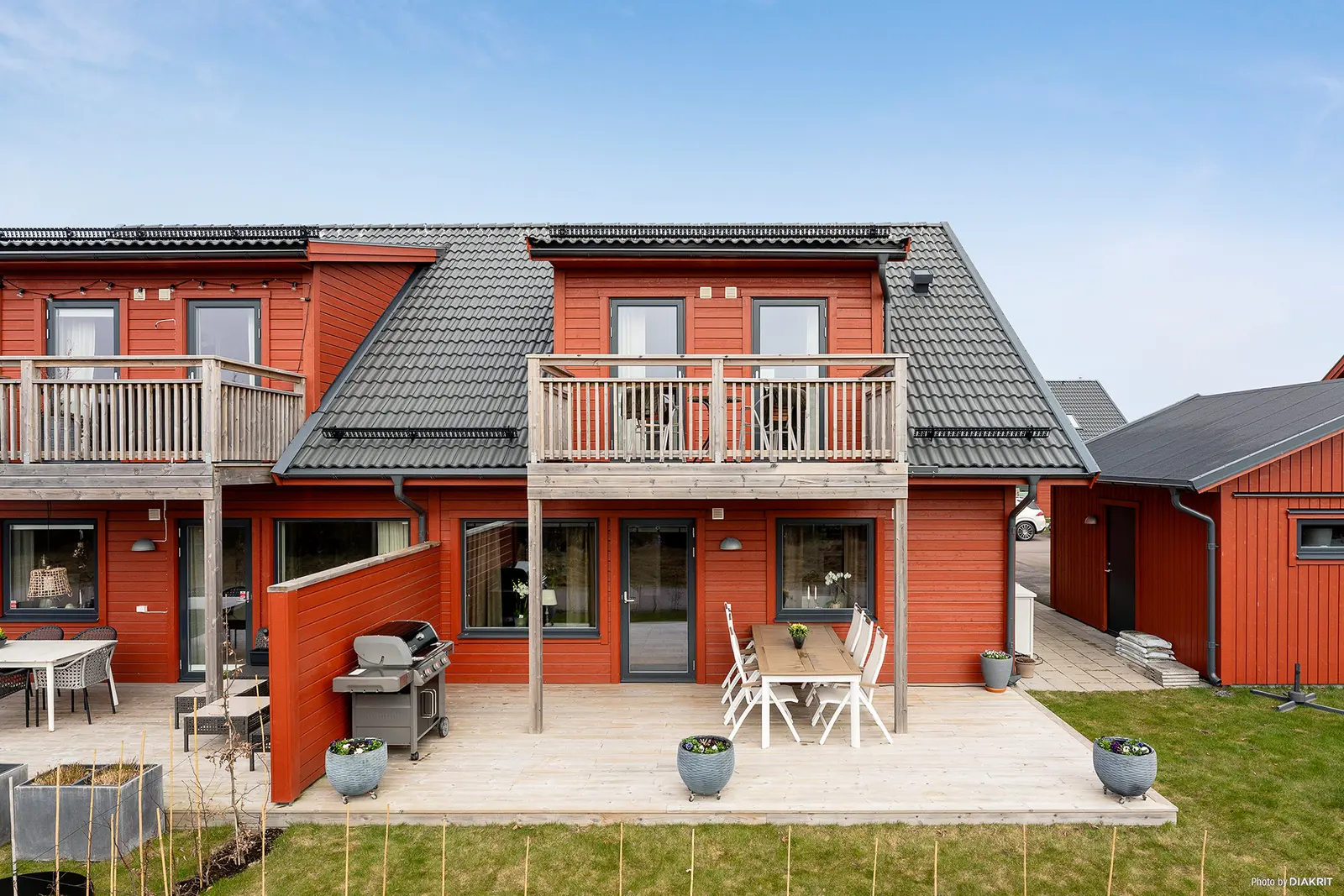 Par-/radhus, Lia Nils väg 11A, Glommen. Bild 1 av 20