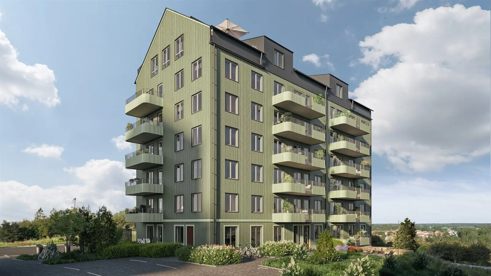 Lägenhet, Brigadgatan 7A,  lgh 7-1305, Norrtälje. Bild 1 av 20