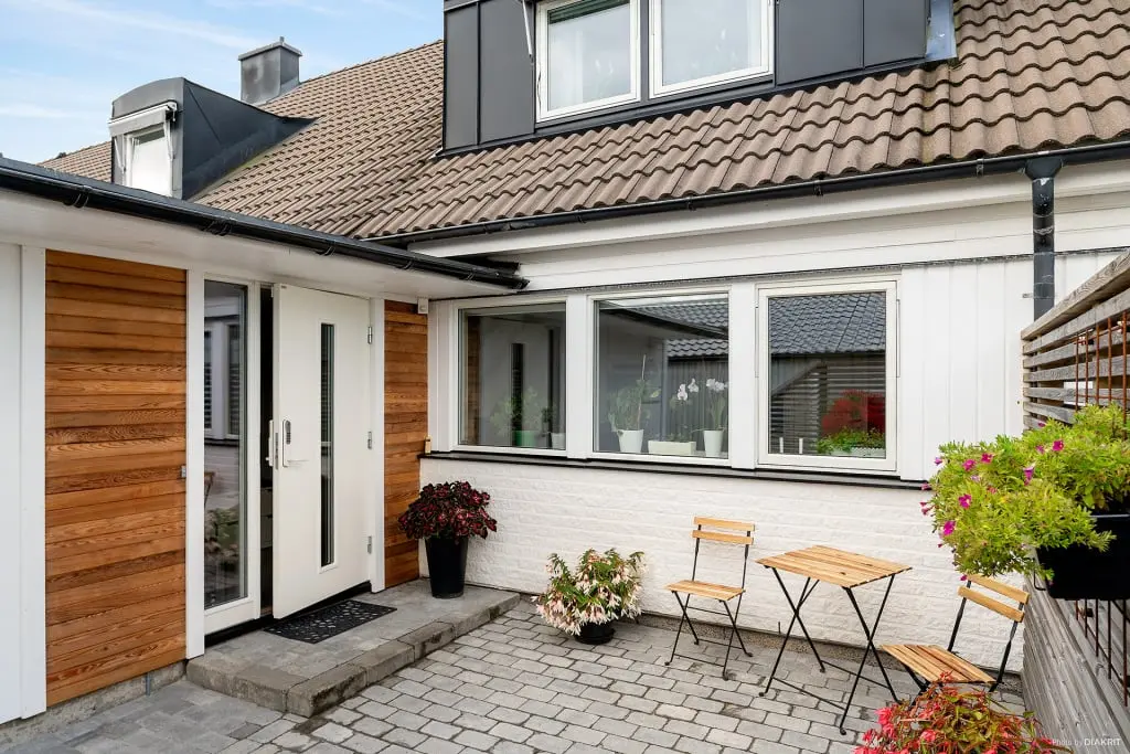 Par-/radhus, Åsa Bäckväg 111E, Halland. Bild 1 av 31
